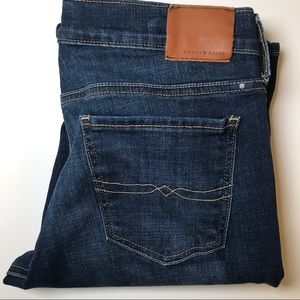 Lucky Brand Sweet Straight Denim Jeans 8/29 Dark Wash